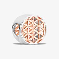 Rosa Lea Geometric Triangles Charm AM-2THB014306