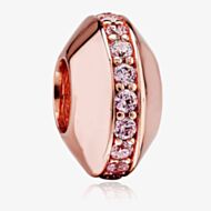 Rosa Lea Pink Thin Line Charm AM-2THB003506-Pink