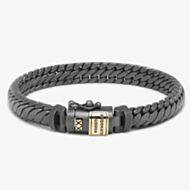 Buddha To Buddha Ben Xs Black Rhodium Gold Bracelet J070BRG F (21CM)