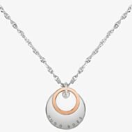 BOSS Medallion Two-Colour Disc Necklace 1580229