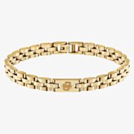 BOSS Archer Yellow Gold Tone Plated Stainless Steel Link Bracelet 1580889