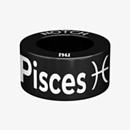 Notch Zodiac Pisces Black Charm 00141-BL