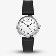 Sekonda Ladies Black Leather Strap Watch 2692