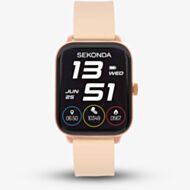 Sekonda Ladies Motion Go Smart Pink Rubber Strap Smartwatch 30290