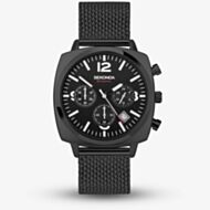 Sekonda Mens Airborne Black Chronograph Watch 30102