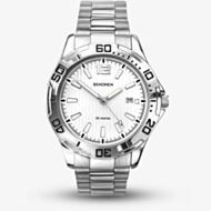 Sekonda Mens White Dial Bracelet Watch 1169