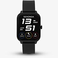 Sekonda Unisex Motion Go Smart Black Plastic Strap Watch 30289