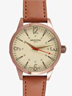 Minster 1949 Mens Crofton Tan Leather Strap Watch MN01CRCU10