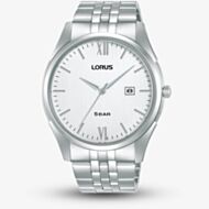 Lorus Mens Classic Silver Dial Bracelet Watch RH987PX9
