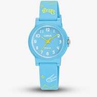 Lorus Junior Blue Space Pattern Rubber Strap Watch RRX39JX9