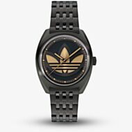 Adidas Unisex Edition One Black Sunray & Gold Logo Watch AOFH235112I