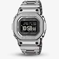 Casio Mens G-Shock Full Metal Origin 5000 Series Silver Digital Solar Bracelet Watch GMW-BZ5000D-1ER