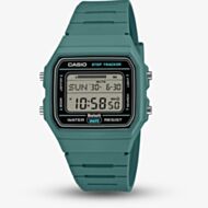 Casio Unisex Classic Digital Green Plastic Strap Watch F-B100W-3AEF