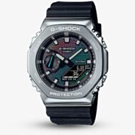 Casio Mens G-Shock Rainbow Brick Wall  Dual Display GM-2100RW-1AER