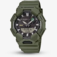 Casio Mens G-Shock Dual Display Green Plastic Strap Smart Watch GA-B010-3AER