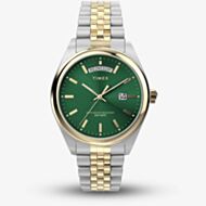 Timex Legacy Two Colour Green Dial Watch TW2W42800