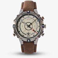 Timex Mens Tide Temp Compass Brown Watch T2N721