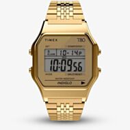 Timex T80 Gold Digital Watch TW2R79200