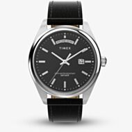 Timex Mens Legacy Black Leather Watch TW2W57400