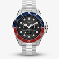 Timex Mens Harborside Coast Two Colour Bezel Watch TW2Y33300