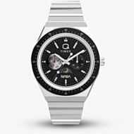 Timex x NASA Mens Q Space Black Bracelet Watch TW2Y56700