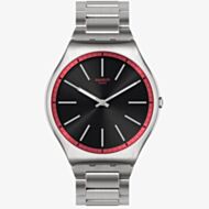 Swatch Red Graphite Watch SS07S129G