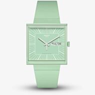 Swatch What If Mint Bioceramic Watch SO34G701