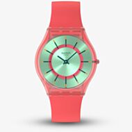 Swatch Unisex Minty Mango Dream Pink Watch SS08P111