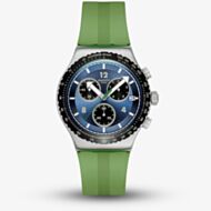 Swatch Dusk Thru The Leaves Chronograph Watch YVS531