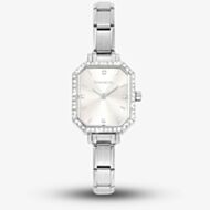 Nomination Paris Silver Dial Crystal Bezel Watch 076036/017