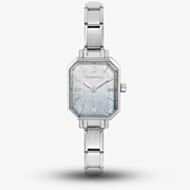 Nomination Paris Silver Blue Ombre Glitter Dial Watch 076037/035