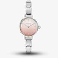 Nomination Paris Round Pink Ombre Dial Watch 076038/036