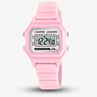 Calypso Unisex Pink Digital Plastic Strap Watch K5802/3