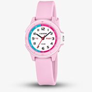 Calypso Unisex My First Watch Pink Rubber Strap Watch K5881/1