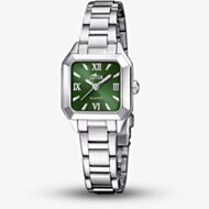 Lotus Ladies Old Money Green Square Dial Watch L19034/4