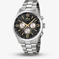 Lotus Mens Stainless Steel Black & Gold Chronograph Watch L18152/I