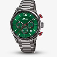 Lotus Mens Classic Green Chronograph Dial Watch L18686/4
