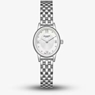 Lee Cooper Ladies White Mother of Pearl Dial Oval Bracelet Watch LC08461.320