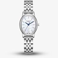 Lee Cooper Ladies White Mother of Pearl Oval Dial Bracelet Watch LC08319.320