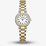 Lee Cooper Ladies White Dial Two Tone Bracelet Watch LC08206.230