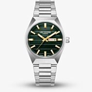 Lee Cooper Mens Green Dial Day/Date Bracelet Watch LC08363.370