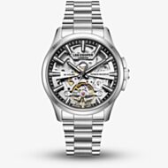 Lee Cooper Mens Skeleton Dial Automatic Bracelet Watch LC08311.350