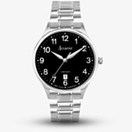 Accurist Mens Classic Black Dial Bracelet Watch 73002