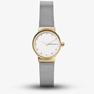 Skagen Ladies Freja Two Colour White Dial Bracelet Watch SKW2666