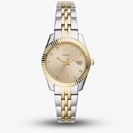 Fossil Ladies Scarlette Two Tone Watch ES4949