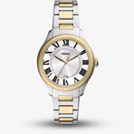 Fossil Ladies Gilmore Two Tone Three Hand Watch ES5396