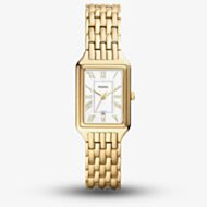 Fossil Raquel Three-Hand Gold Plated Watch ES5220