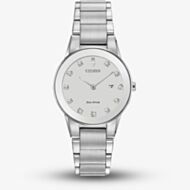 Citizen Ladies Axiom Diamond Set Silver Bracelet Watch GA1050-51B