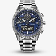 Citizen Mens Promaster Skyhawk Blue Dial Dual Display Watch JV2000-51L