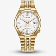 Citizen Ladies Tsuyosa 60 White Dial Golden Bracelet Watch NK0032-56A